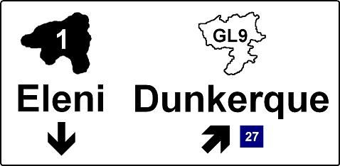 Eleni and Dunkerque Sign - Galaway