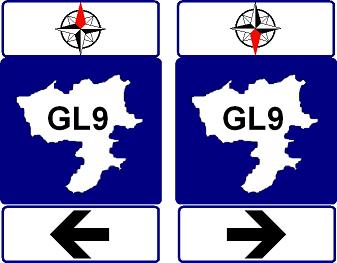 Galaway Regional Highway GL9 intersection